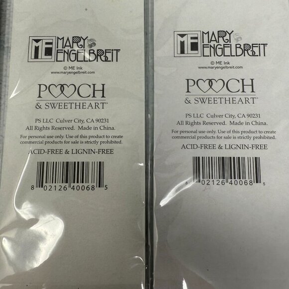 Mary Engelbreit Dimensional Stickers Pooch & Sweetheart 3 packs Scrapbooking - Picture 4 of 4